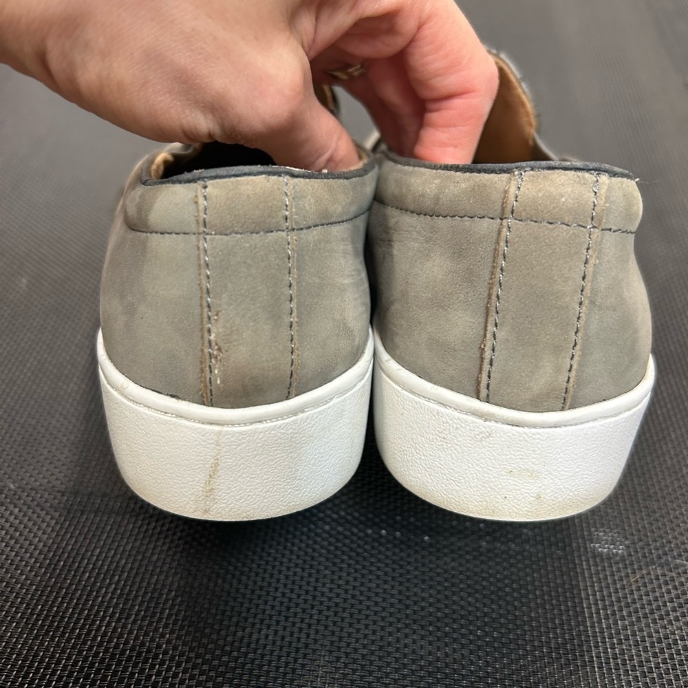 Vionic Gray Slip-On Women's Sneakers - Picture 3 of 10